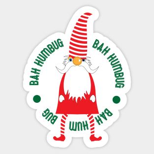 Bah humbug Sticker